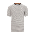 T-SHIRT MERINO LINEN RAYÉ HOMME