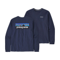 T-SHIRT MANCHES LONGUES P-6 LOGO RESPONSIBILI-TEE HOMME - PATAGONIA