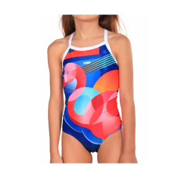 MAKO MAILLOT DE BAIN NEREID FILLE 38 FLAMINGO