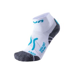 Uyn CHAUSSETTES RUN SUPER FAST FEMME 35/36 W135_White/Turquoise