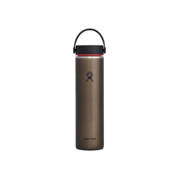 HYDRO-FLASK GOURDE LIGHTWEIGHT WIDE FLEX 24 OZ OBSIDIAN