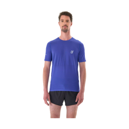 COMPRESSPORT T-SHIRT PRO RACING HOMME M DAZZ BLUE