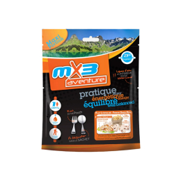 MX3 REPAS LYOPHILISÉ PÂTES FAÇON FORESTIÈRE TU .