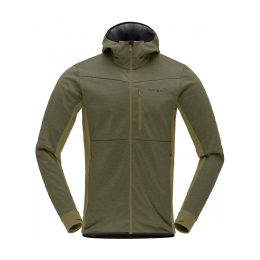 NORRONA POLAIRE FALKETIND WARM2 OCTA CAPUCHE HOMME XL 3304_OLIVE NIGHT/OLI