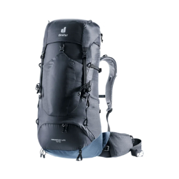 DEUTER SAC A DOS AIRCONTACT LITE 40 + 10 HOMME TU BLACK-MARINE