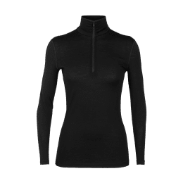 ICEBREAKER SOUS-COUCHE MERINO 200 OASIS DEMI-ZIP FEMME