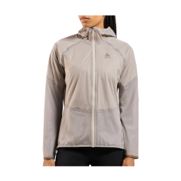 ODLO VESTE DUAL DRY IMPERMEABLE FEMME S 10697 - SILVER CLOUD