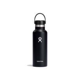 HYDRO-FLASK GOURDE 18 OZ STANDARD FLEX CAP 18 OZ BLACK