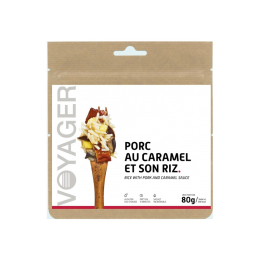 REPAS LYOPHILISÉ - PORC AU CARAMEL ET SON RIZ