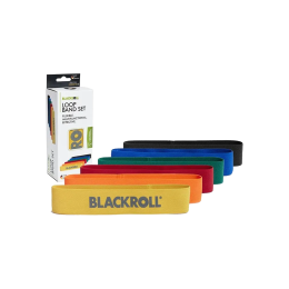 BLACKROLL LOT DE 6 BANDES ELASTIQUES LOOP BAND TU YELLOW, ORA