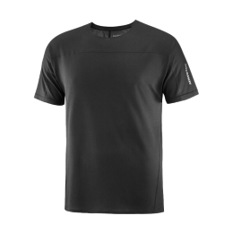 SALOMON T-SHIRT MANCHES COURTES SENSE AERO HOMME XL DEEP BLACK