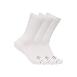 HOKA CHAUSSETTES RUN CREW MI-HAUTES (3 PAIRES) M WHTWH