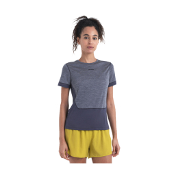 T-SHIRT MERINO 125 ZONEKNIT ENERGY WIND FEMME