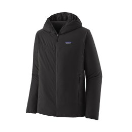 PATAGONIA VESTE NANO-AIR LIGHT HYBRID CAPUCHE HOMME M BLK