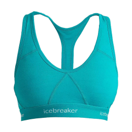 ICEBREAKER BRASSIÈRE SPRITE RACERBACK S FLUX GREEN