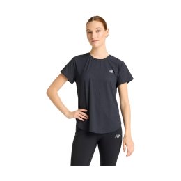 NEW BALANCE T-SHIRT RACE DAY ULTRA LIGHT FEMME S BLACK (001)