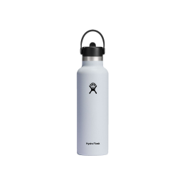 HYDRO-FLASK GOURDE 21 OZ STANDARD FLEX CAP 21 OZ WHITE