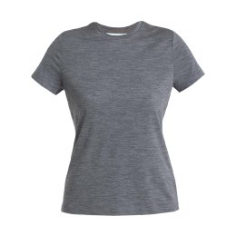 ICEBREAKER T-SHIRT MERINO 150 TECH LITE II FEMME M GRITSTONE HTHR-013