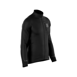 COMPRESSPORT VESTE COUPE-VENT HURRICANE HOMME L BLACK