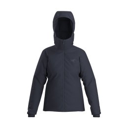 ARCTERYX VESTE À CAPUCHE ATOM FEMME M BLACK/SAPPHIRE