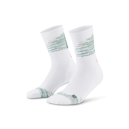 CEP CHAUSSETTES PARIS VIBES 80'S MID CUT HOMME BLANCHES IV WHITE/GREEN