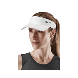 CEP VISIÈRE THE RUN VISOR TU WHITE