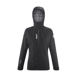 MILLET VESTE À CAPUCHE SENECA GTX 3L FEMME XS N0247 BLACK - NOIR