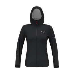 SALEWA VESTE PUEZ 2.5L POWERTEX FEMME M 0910 - BLACK OUT