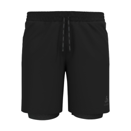 ODLO SHORT 2-EN-1 ACTIVE 365 18CM HOMME S 15000 BLACK