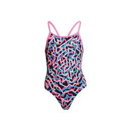 FUNKY TRUNKS MAILLOT DE BAIN DIAMOND BACK UNE PIECE FILLE TU .