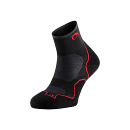 LURBEL CHAUSSETTES DESAFIO THREE MIXTE M 0005 BLACK/RED