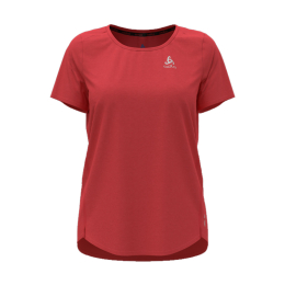 ODLO T-SHIRT MANCHES COURTES ZEROWEIGHT CHILL-TECH FEMME S 30838 - CAYENNE