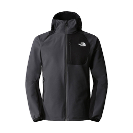 VESTE SOFTSHELL ATHLETIC OUTDOOR CAPUCHE HOMME