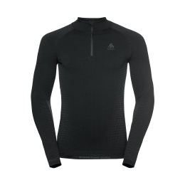 SOUS-COUCHE TURTLE COL DEMI-ZIP HOMME NOIR