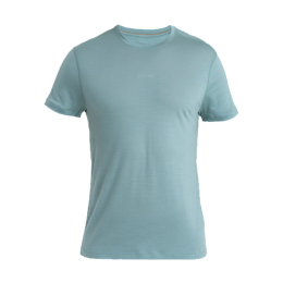 ICEBREAKER T-SHIRT MERINO 125 COOL-LITE SPEED HOMME XL CLOUD RAY