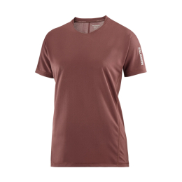 T-SHIRT MANCHES COURTES SENSE AERO FEMME MARRON