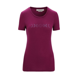 ICEBREAKER T-SHIRT MERINO TECH LITE II MOON SONNET FEMME