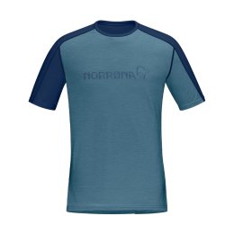 NORRONA T-SHIRT FALKETIND EQUALISER MERINO HOMME L 8016_Trooper