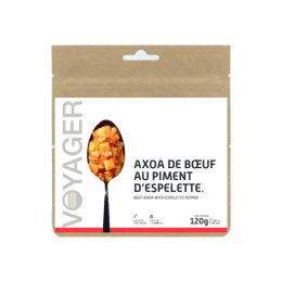 REPAS LYOPHILISÉ - AXOA DE BOEUF AU PIMENT D'ESPELETTE