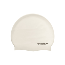 BONNET DE BAIN FLAT SILICONE P12 BLANC