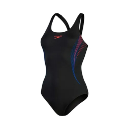 SPEEDO MAILLOT DE BAIN ECO+ PLACEM MUSCLEB FEMME 36 BLARED