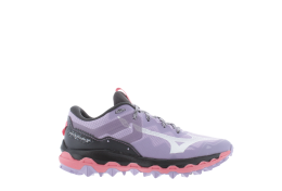 MIZUNO WAVE MUJIN 9 FEMME 40.5 72/PURPLE/WHITE/PINK