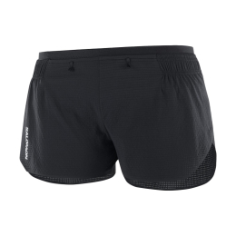 SALOMON SHORT SENSE AERO 3" FEMME M DEEP BLACK