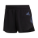 SHORT ADIZERO SPLIT FEMME NOIR