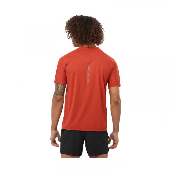 T-SHIRT MANCHES COURTES SENSE AERO HOMME BRIQUE-3