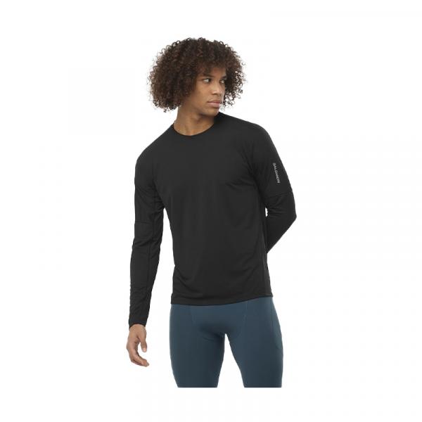 T-SHIRT MANCHES LONGUES SENSE AERO HOMME NOIR-2