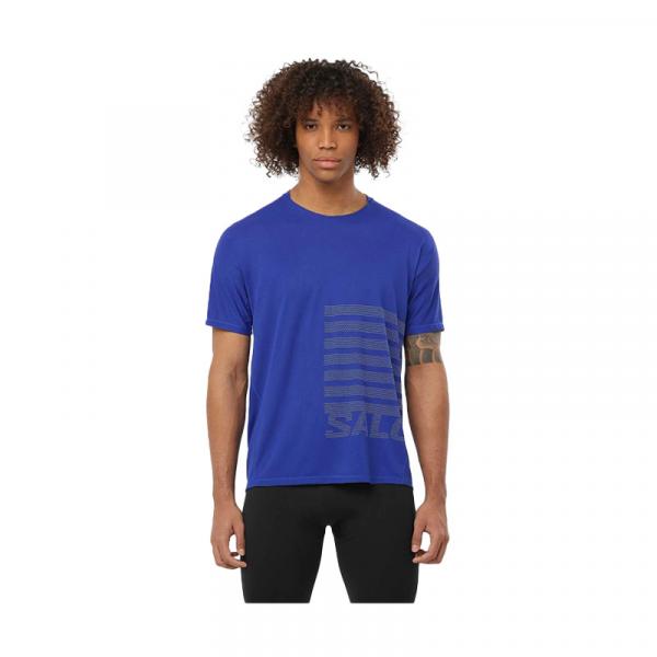 T-SHIRT SENSE AERO GFX HOMME BLEU FONCÉ-2