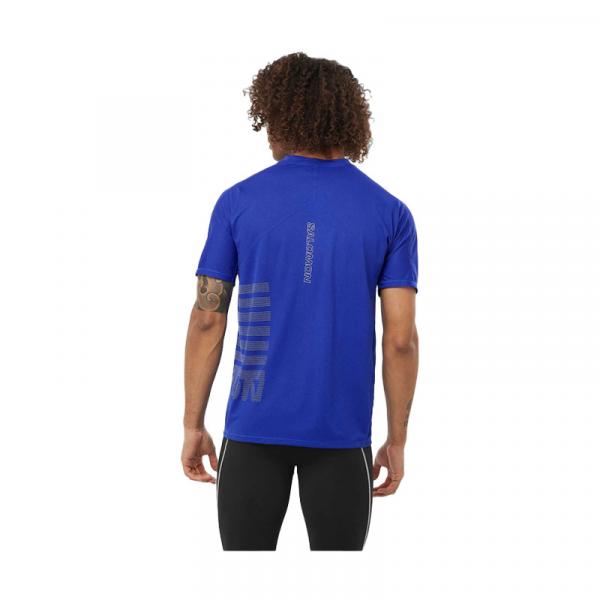 T-SHIRT SENSE AERO GFX HOMME BLEU FONCÉ-3