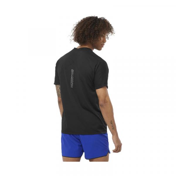 T-SHIRT SENSE AERO MANCHES COURTES  HOMME NOIR-2