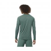 T-SHIRT CROSS RUN MANCHES LONGUES HOMME VERT-thumb-3